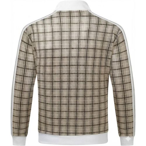 product_image_name-COOFENRISY-Mens Lightweight Plaid Jackets Outerwear-2