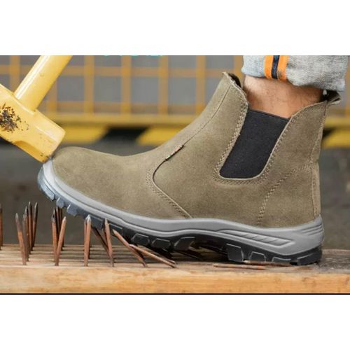 product_image_name-Generic-Work Shoes Steel Toe Cap Men Safety Shoes-size 45-1
