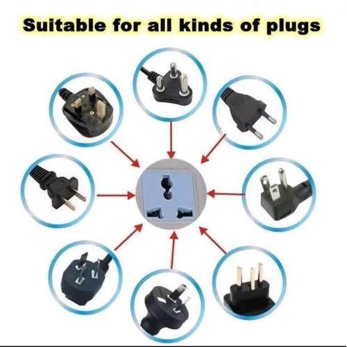 Generic Extension Board 4 Outlet With 2USB Port (8M)-Multicolour - image 6