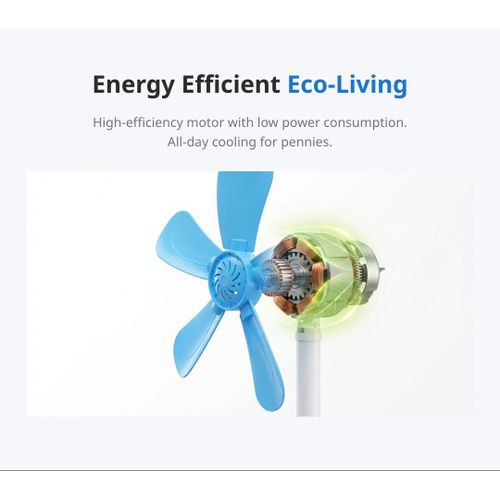 product_image_name-ZARSYN-5 Blades 16 Inches Pedestal Stand Fan Family Electric Stand Fan Sale Fan Floor Fan Cooling Fan Portale Fan with UK Plug (Unassembled）-6