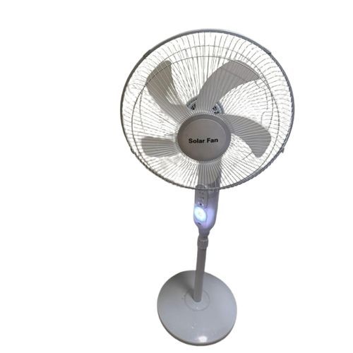 product_image_name-Generic-Solar Fan Panel 16 Inch 45cm Standing Fan with USB/Light - White-2