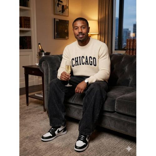 product_image_name-Generic-Chicago Diamond-Knit Varsity Sweater - Cream-2