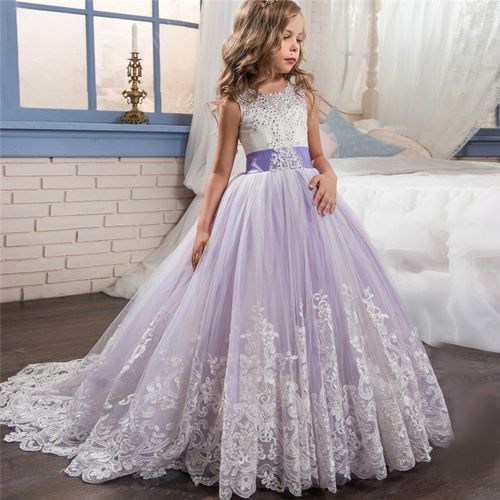 Vivianyo HD Girls Clothes Clearance Children Dress Girl No Sleeve Princess  Dress Snowflake Pattern Printed Net Yarn Long Dress Canonicals Rollbacks