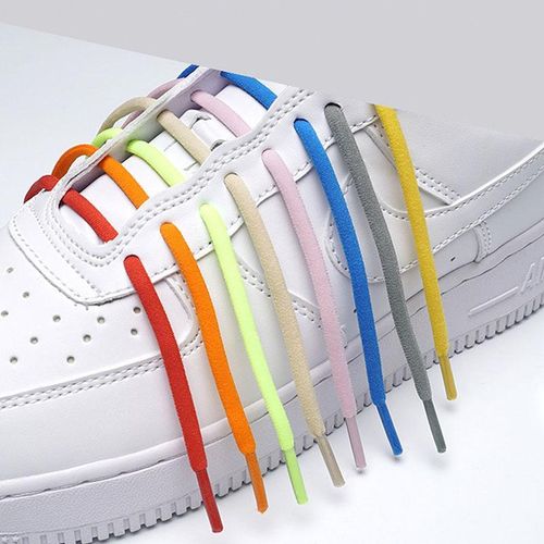 product_image_name-Generic-1 pair Elastic No-tie Shoelaces With Two Metal Eyelets, Suitable For Adults And The Elderly, Elastic Shoelaces-2