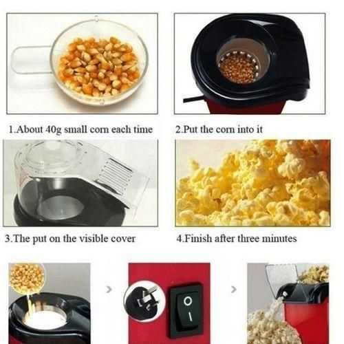 Generic Mini Automatic Electric Popcorn Machine 1200W - image 6