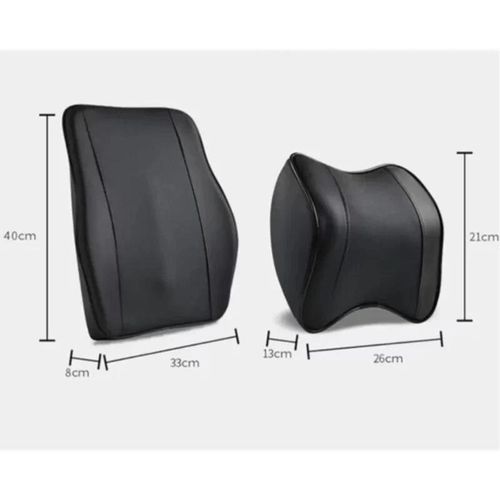 Generic Car seat headrest and backrest, soft memory foam, neck support - image 8