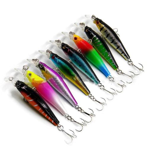 Shop 915 Generation 8 Pieces 1 Set Bait Fish Hook Gear Plastic