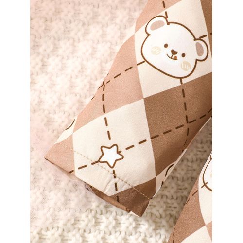 product_image_name-Catpapa-Limited Time No Restock !   0-3Years Newborn&Toddler Kids&Baby Girl Plaid Long Sleeve Dress Clothes-5