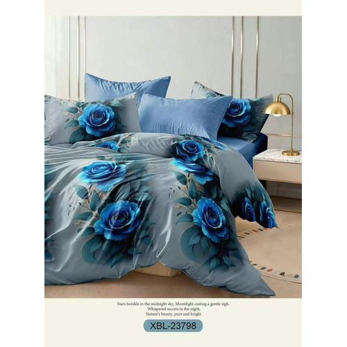 Generic 3-Piece Bed Sheet Set – Elegant  Pattern Bedding Set-Multi