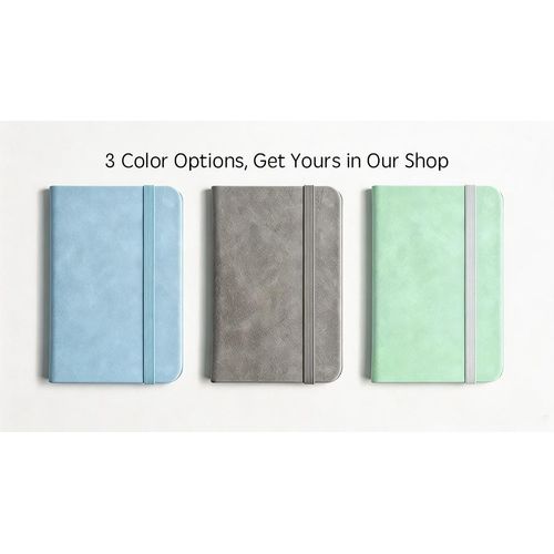 Generic A7 Pocket Notebook PU Hardcover , Small Mini Journal for Daily Use - image 3