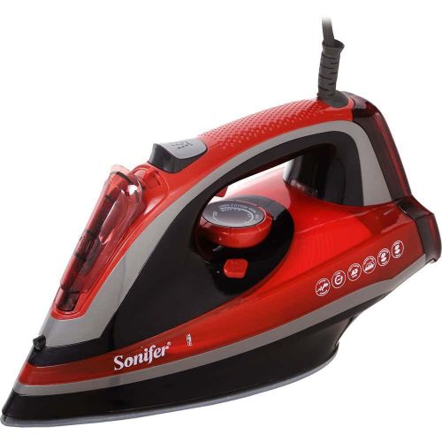 product_image_name-Sonifer-Electric Steam Iron 2200Watts Red-2