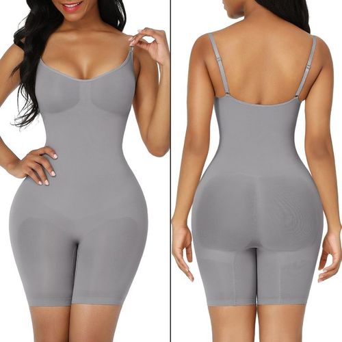 Shop Generic Body Shaper Fajas Colombianas Seamless Women Bodysuit Slimming  Waist Trainer Shapewear Push Up Lifter Corset Reductoras(#Gray) Online