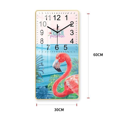 Generic Crystal Ceramic Clock Study Living Room Wall Clock - image 2