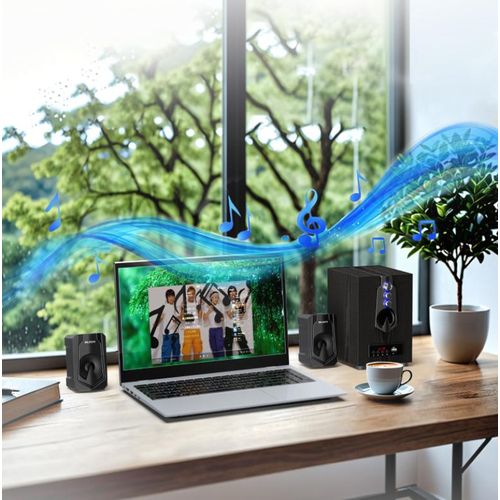 Generic Wooden Bluetooth Audio Combo Home Audio Wired Connection Bluetooth Stereo - image 6