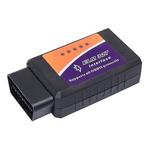 Generic ELM 327 OBD2 Bluetooth Car Diagnostic Scanner Tool - Read & Clear Fault Codes, Real-Time Data for Android/iOS