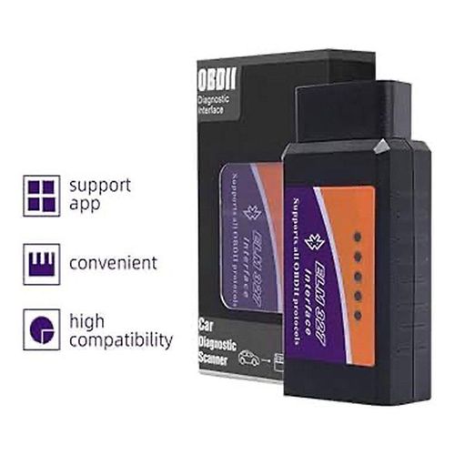 Generic ELM 327 OBD2 Bluetooth Car Diagnostic Scanner Tool - Read & Clear Fault Codes, Real-Time Data for Android/iOS - image 2