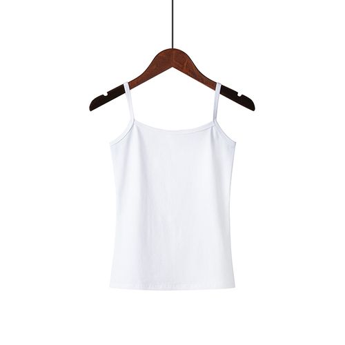 Shop Generic (White)Spring Summer Tank Tops Women Sleeveless Plus Size T  Shirt Ladies Vest Singlets Camisole Cotton Ladies Vest 16 Colors 3XL XXA  Online