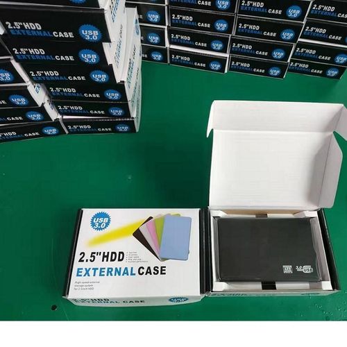 product_image_name-Generic-2.5-inch Plastic Case USB 3.0 Hard Drive Enclosure, Notebook Computer Serial Port Mechanical Solid State Mobile Hard Drive Box-5
