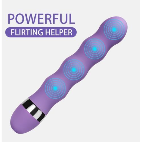 Generic SAI Multi-speed G-spot vaginal vibrator for men women-purple