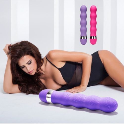 Generic SAI Multi-speed G-spot vaginal vibrator for men women-purple - image 6