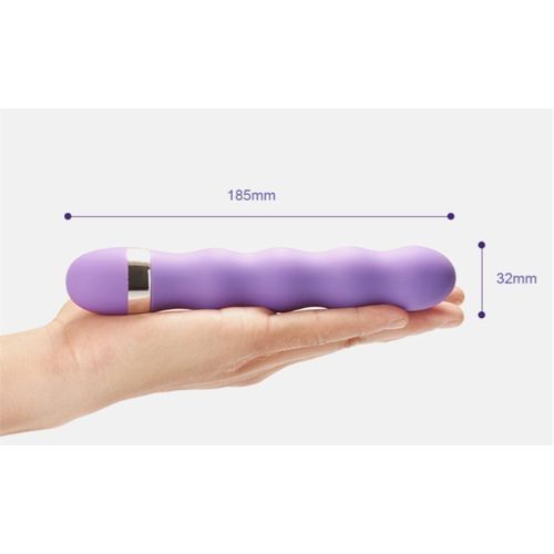 Generic SAI Multi-speed G-spot vaginal vibrator for men women-purple - image 8