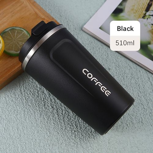 Shop Generic Coffee Vacuum Cup Stainless Steel Thermal Mug Tea Milk Beer  Water Thermo Bottle with Non-slCase Travel Leakproof Vacuum Flask-Blue  510ml Online
