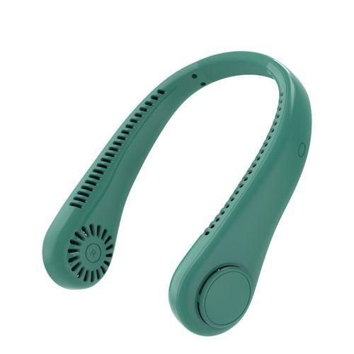 Generic Bladeless Hanging Neck Fan-Green - image 2