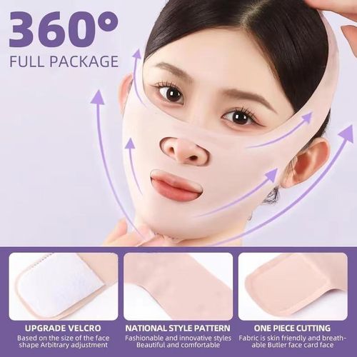 product_image_name-Generic-2-pack face slimming tape, double chin firming mask, V-shaped slimming mask-5