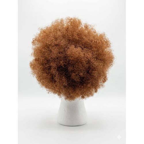 Generic Women/Girls Afro ponytail with drawstring net- light brown - Brown - image 3