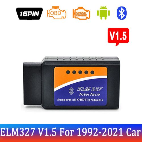 MMOBIEL ELM327 Adaptateur Bluetooth V2.1 - Interface de diagnostic de  voiture 