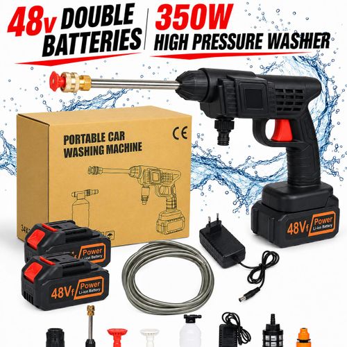 Wash Rechargeable 48v car pressure washer machine 350w