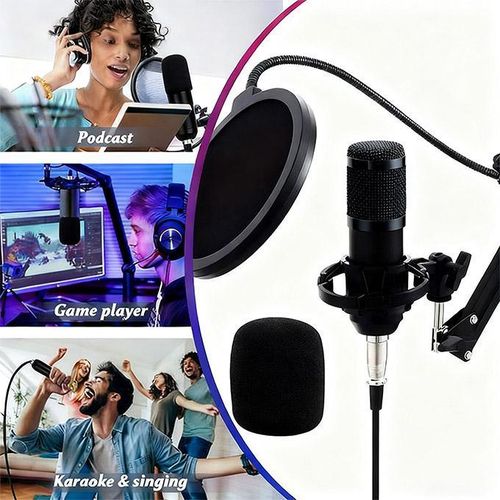 Generic V8 Live Streaming Mic Kit – Bluetooth Noise Reduction Voice Changer - image 2