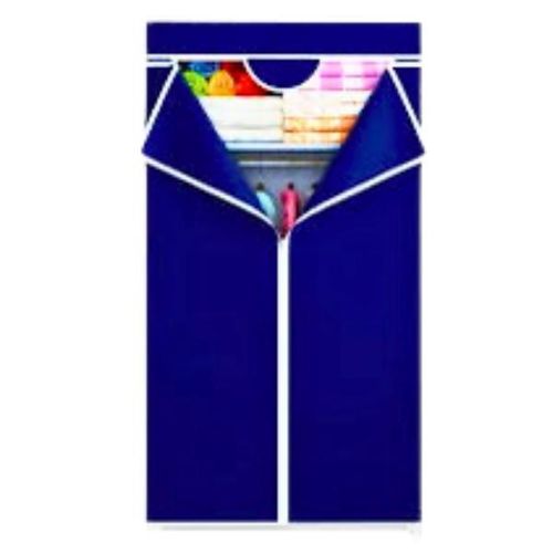 product_image_name-White Label-Portable Fabric Wardrobe - Sea/Blue-1