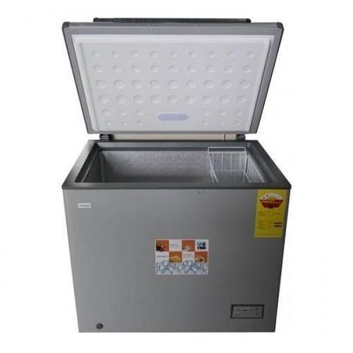 Nasco NAS-210FL Chest Freezer - 200 Litres Silver