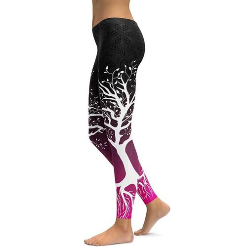 Push up Yoga Pants, Women's Sports Leggings, Printed Workout