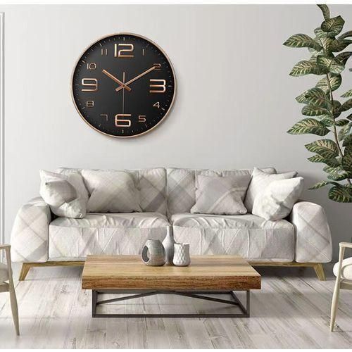 product_image_name-Generic-12" (30 cm) Rose Gold Digital Wall Clock with Black Base-5