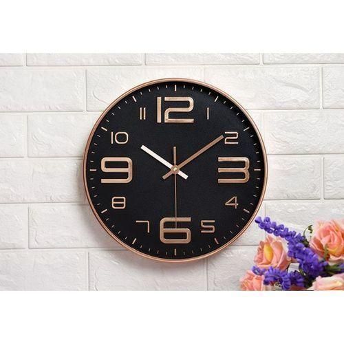 product_image_name-Generic-12" (30 cm) Rose Gold Digital Wall Clock with Black Base-6