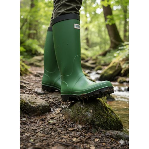 product_image_name-Gem-Wellington Boot, Durable Green Waterproof Rain & Garden Boots - Size 43-6
