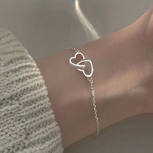 product_image_name-Fashion-ladies bracelets couple chain bracelets punk party gifts silver non-fading hand jewelry-1