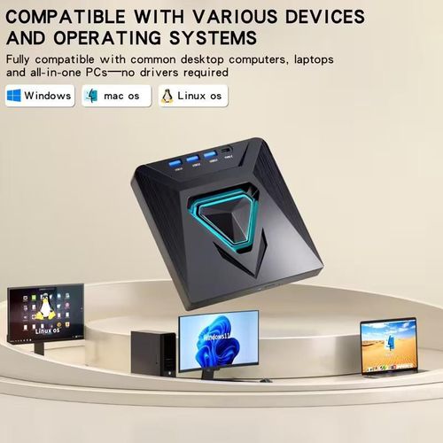 Generic 8-in-1 External DVD/CD/RW Drive (USB 3.0 & Type-C) External DVD Burner - image 3