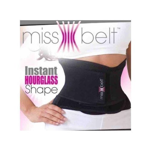 product_image_name-Generic-Quality Miss Belt Instant Hourglass Shape Waist Trainer - Black-1