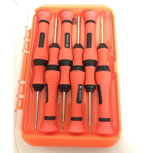 product_image_name-Generic-Ravy 6 in 1 Precision Screwdriver Set Teardown Opening Repair Tools Kit for Mobile, Laptop, Camera, Glass, Watch Other Devices.-2