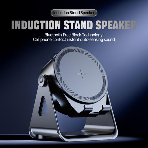 product_image_name-Vodra-3-in-1  Induction Speaker Stand with 5.3 Bluetooth Speaker – Black-2