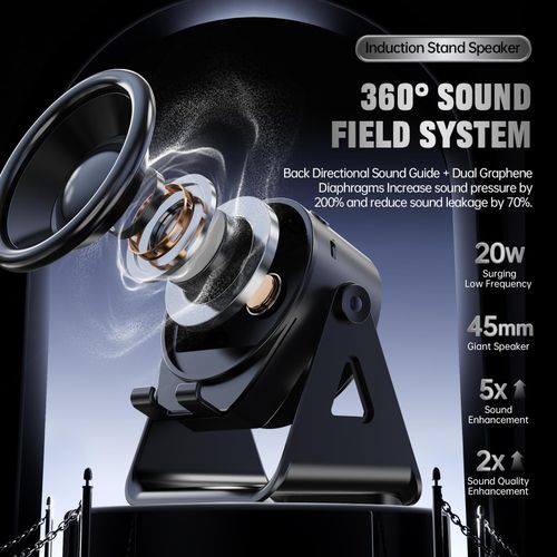 product_image_name-Vodra-3-in-1  Induction Speaker Stand with 5.3 Bluetooth Speaker – Black-3