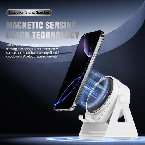 product_image_name-Vodra-3-in-1  Induction Speaker Stand with 5.3 Bluetooth Speaker – Black-4