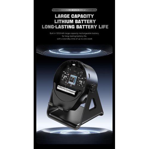 product_image_name-Vodra-3-in-1  Induction Speaker Stand with 5.3 Bluetooth Speaker – Black-7