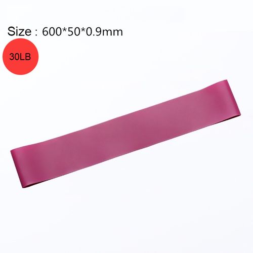 Red elastic bands Length 50 mm, Width 4 mm