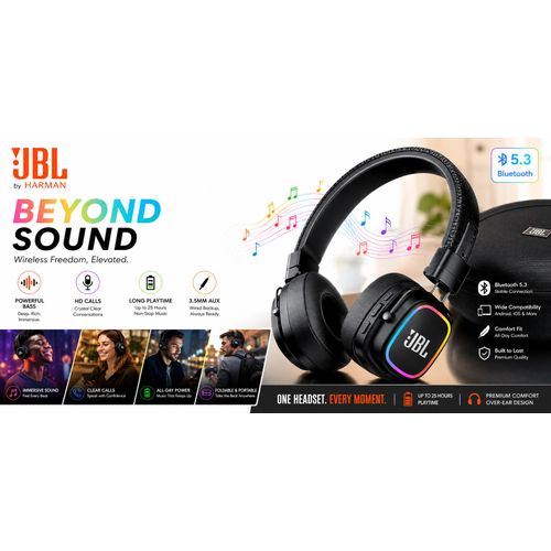 JB Pure Bass Bluetooth 5.3 Wireless Headset - image 4