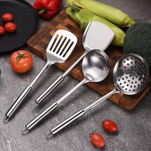 product_image_name-Generic-9 In 1 Stainless Steel Kitchen Ladles Set - Silver-6