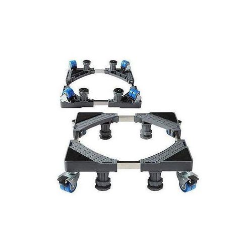 product_image_name-Generic-Solid Fridge and Washing Machine Stand- Grey-1